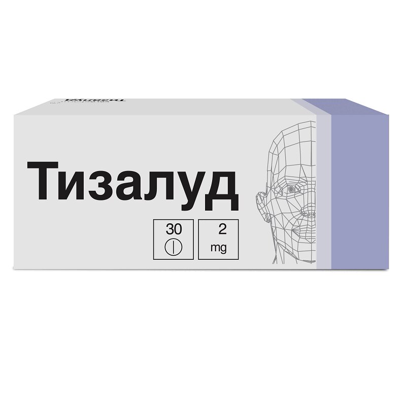 

Тизалуд таблетки 2 мг 30 шт.