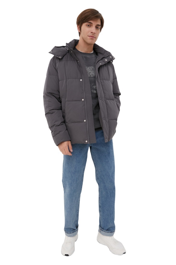 

Куртка мужская Finn Flare FAC21004 серая 2XL, Серый, FAC21004