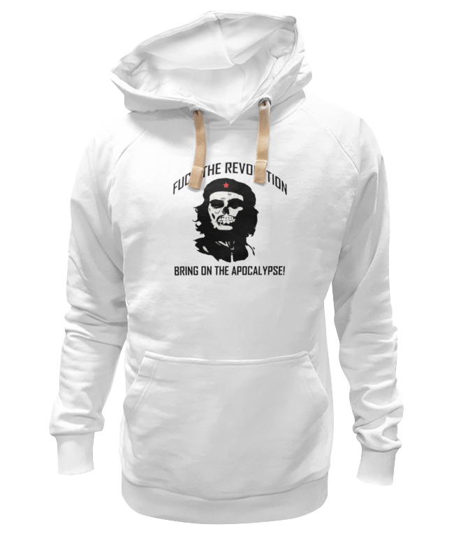 

Худи унисекс Printio Che guevara skull белое M, Белый, Che guevara skull