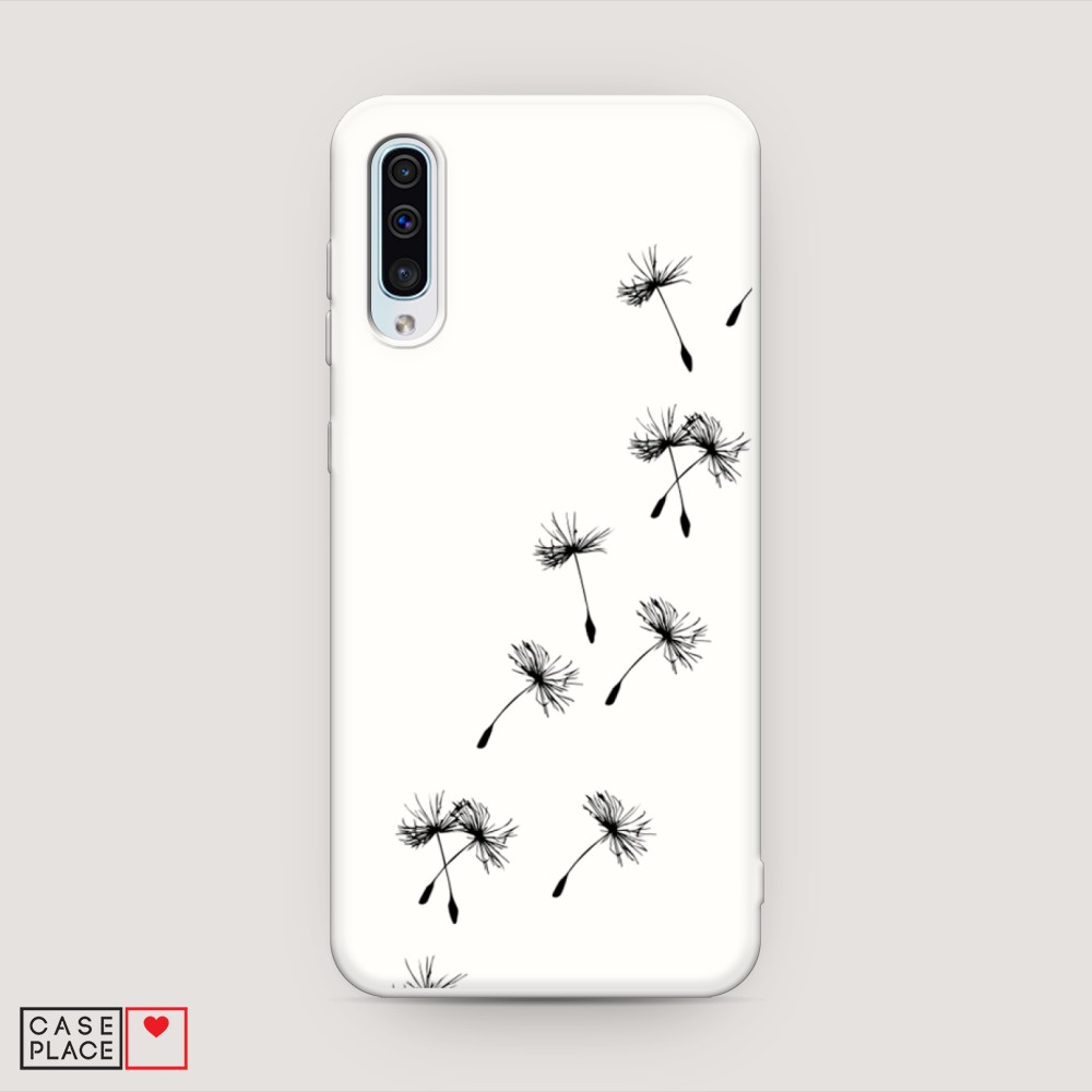 

Матовый силиконовый чехол "Летящие одуванчики" на Samsung Galaxy A30s