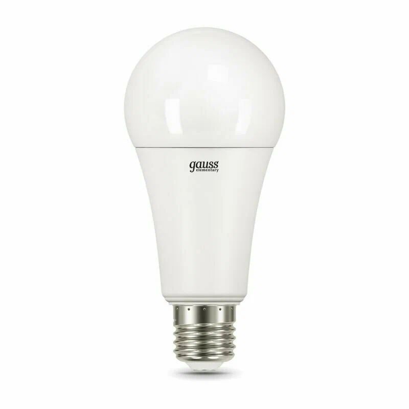 Лампа светодиодная E27 A67 25W (200W) 220V холодный GAUSS