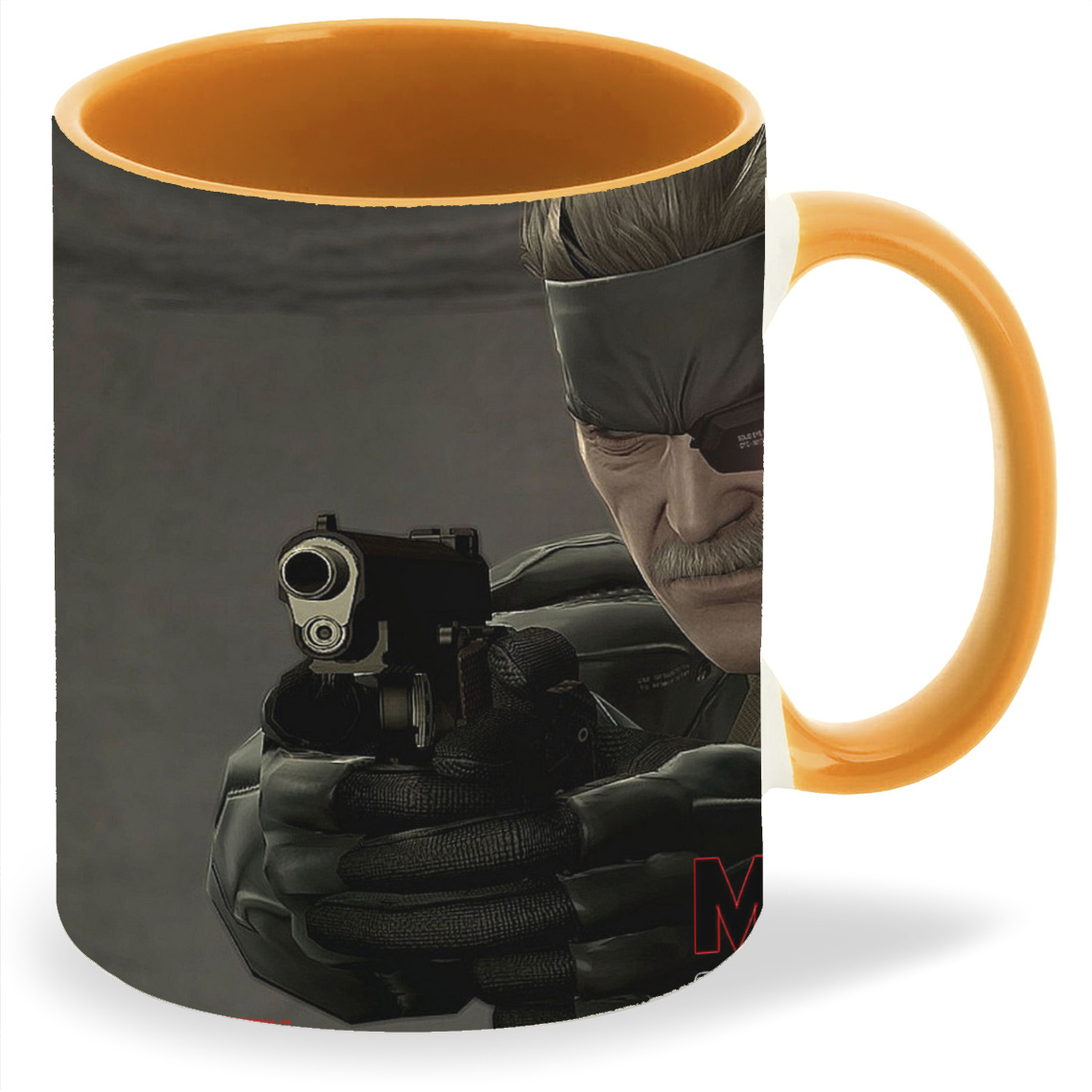 

Кружка CoolPodarok MGS4 Old Snake Пожилой Солдат, MGS4 Old Snake Пожилой Солдат