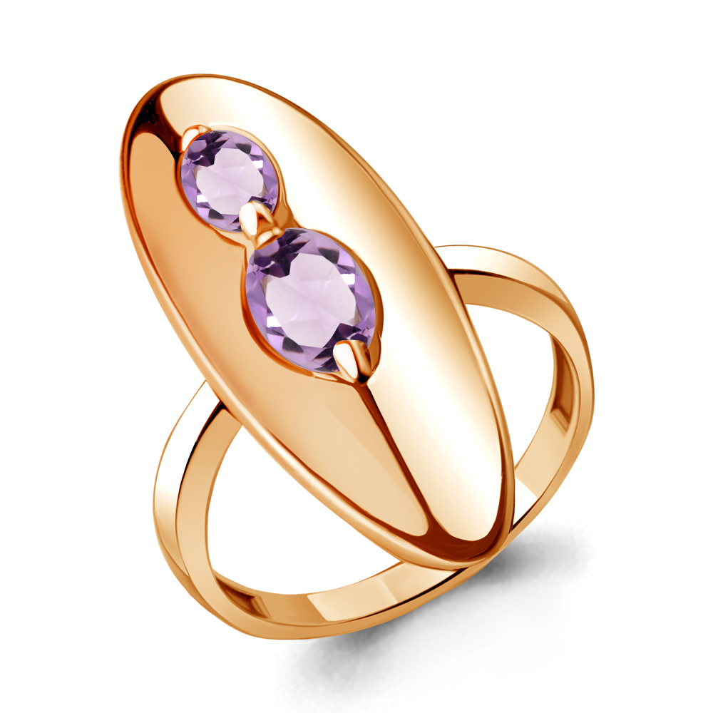 

Кольцо из серебра с аметистом р. , Aquamarine 6918504_925_з, 6918504_925_з