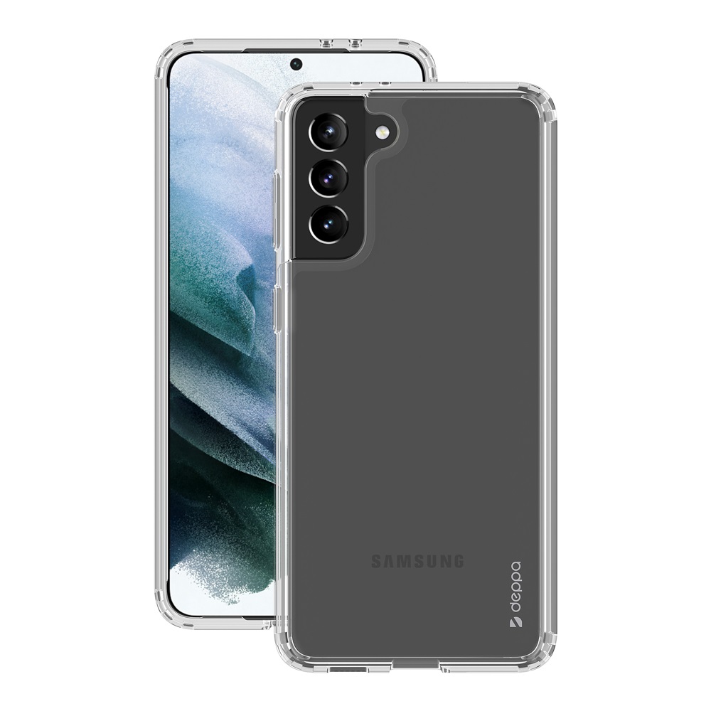 

Чехол (клип-кейс) Deppa Gel Pro для Samsung Galaxy S21+, прозрачный [870032], Gel Pro