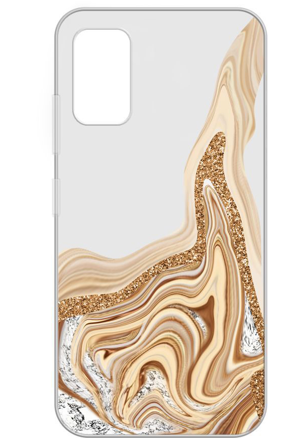

Чехол (клип-кейс) GRESSO Air, для Xiaomi Redmi Note 10T, прозрачный/золотистый, Air