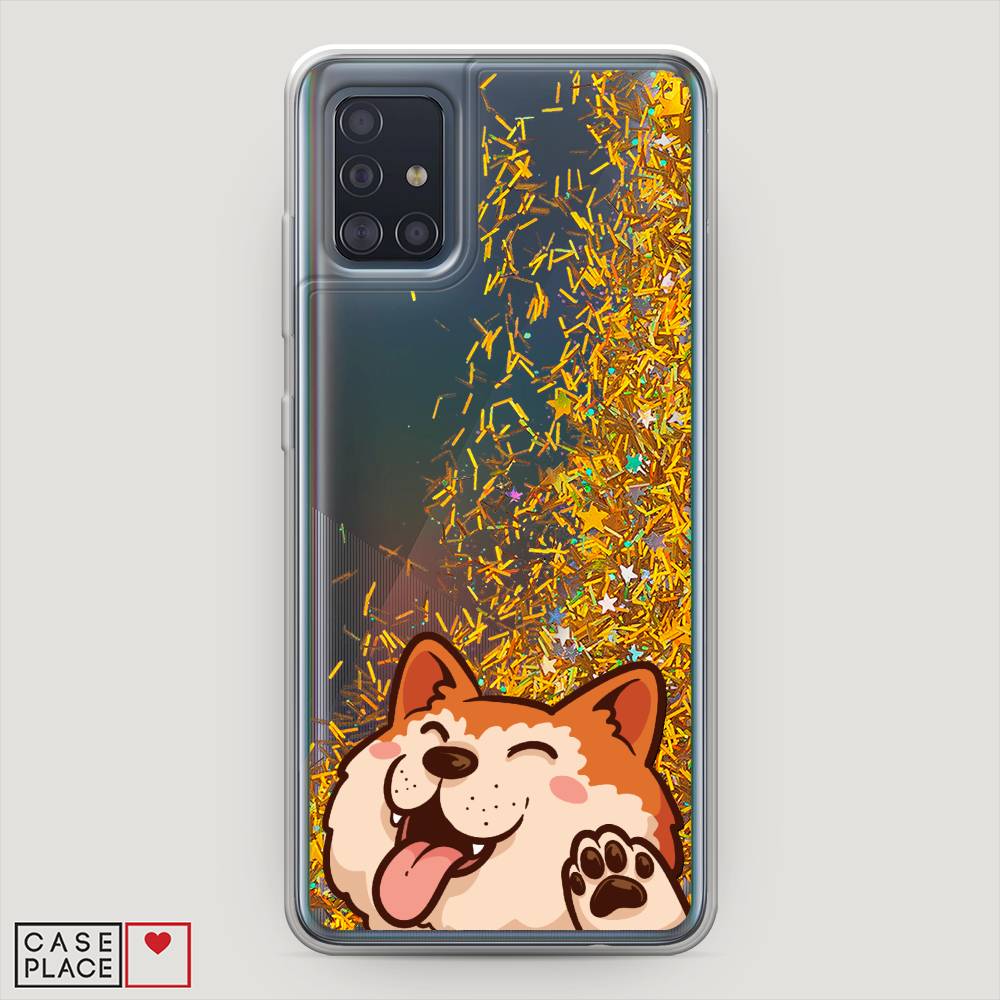 

Чехол Awog на Samsung Galaxy A51 "Акита-ину машет", Разноцветный, 28990-1