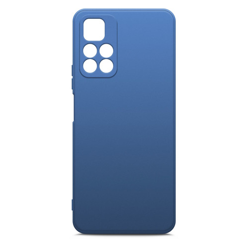 

Чехол (клип-кейс) BoraSCO Microfiber Case для Xiaomi Poco M4 Pro, синий (70108), Microfiber Case
