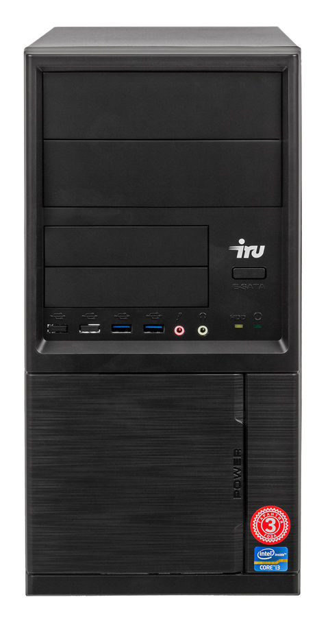 

Системный блок iRU Office 315 Black (1396625), Office 315