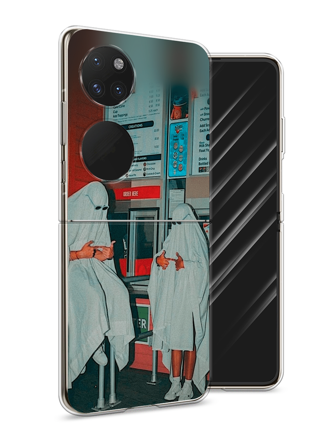 

Чехол Awog на Huawei P50 pocket "Chillin Killin", Красный, 6107450-9