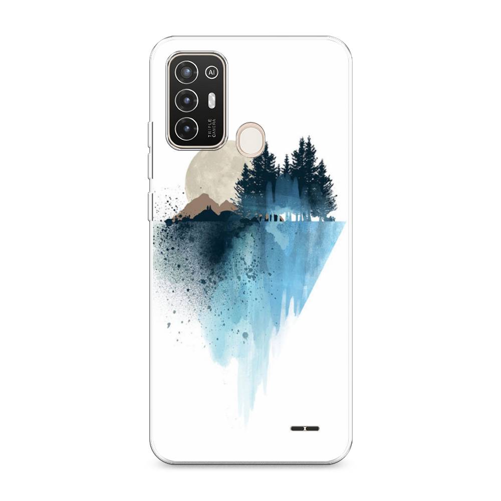

Чехол Awog на ZTE Blade A52 / ЗТЕ Блэйд A52 "Горы 5", Разноцветный, 136250-4