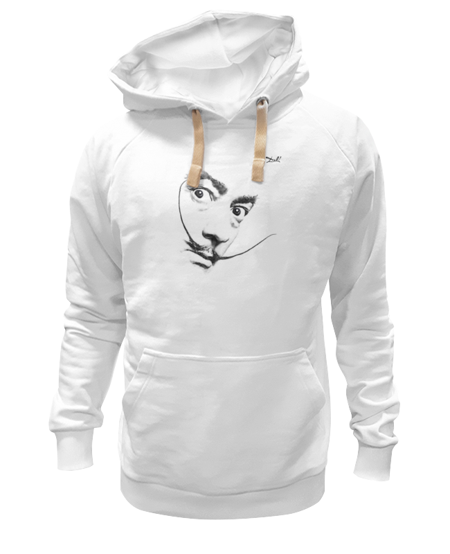 

Худи мужское Printio Дали белое 3XL, Белый, Дали