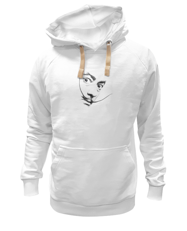 

Худи мужское Printio Дали белое 3XL, Белый, Дали