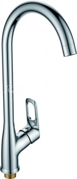 

Смеситель для кухонной мойки RUSH Edge ED7735-22, Серебристый