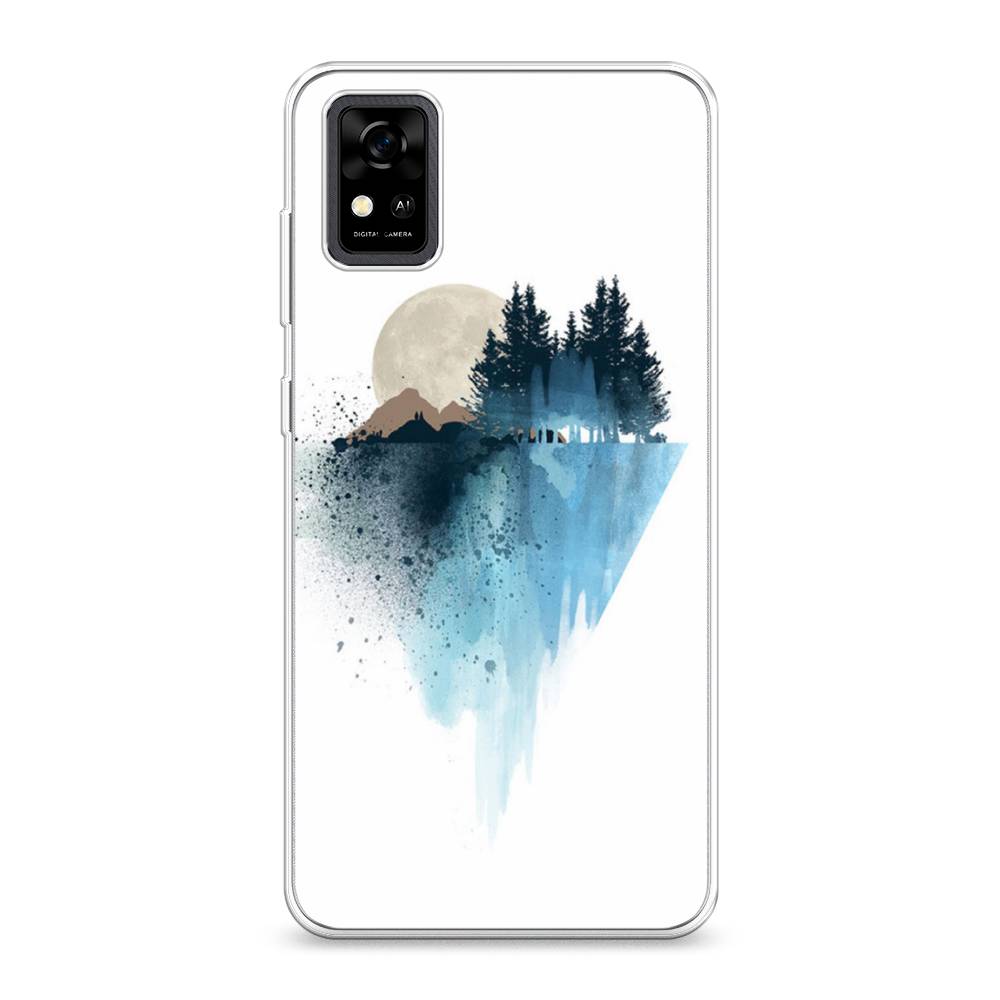 

Чехол Awog на ZTE Blade A31 / ЗТЕ Блэйд A31 "Горы 5", Разноцветный, 134650-4