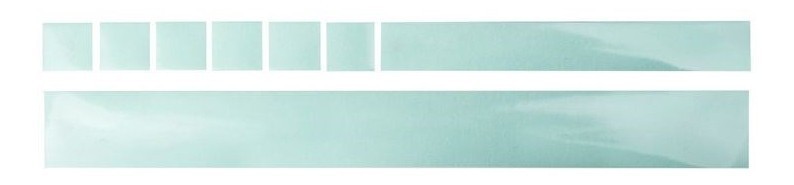 Набор защитных стикеров для рамы M-WAVE protection 500x50mm, 260x35mm, 6 x 35x35mm