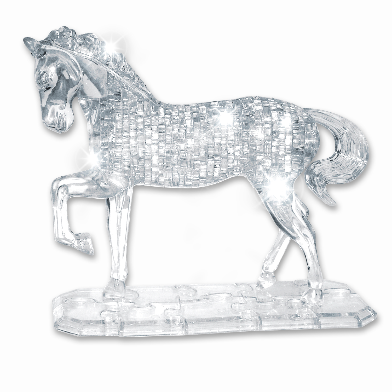 фото 3d пазл bondibon магия кристаллов: лошадь 100 деталей вв5225