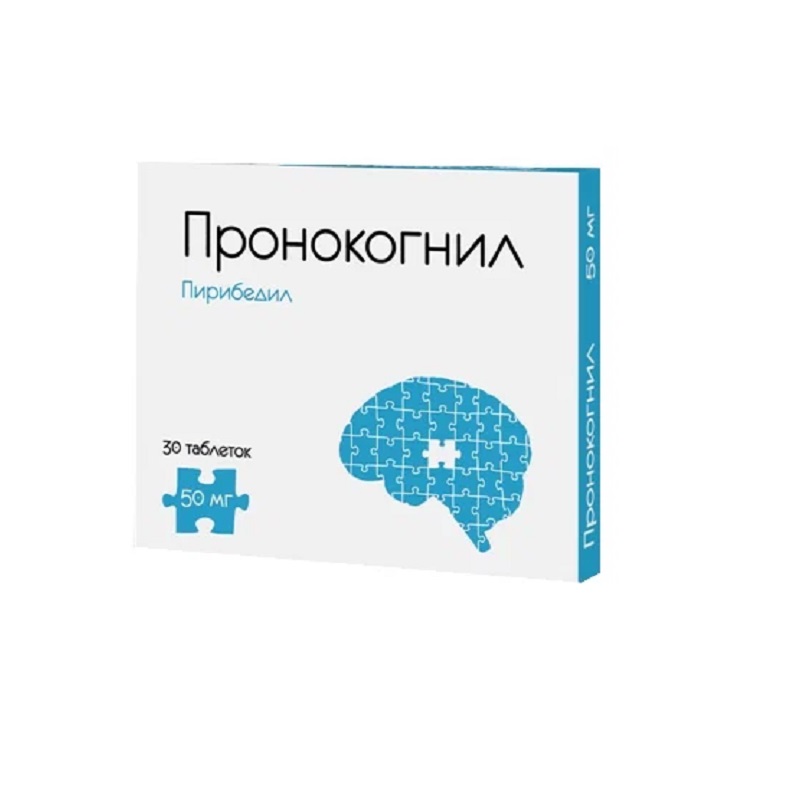 

Пронокогнил таблетки 50 мг 30 шт.