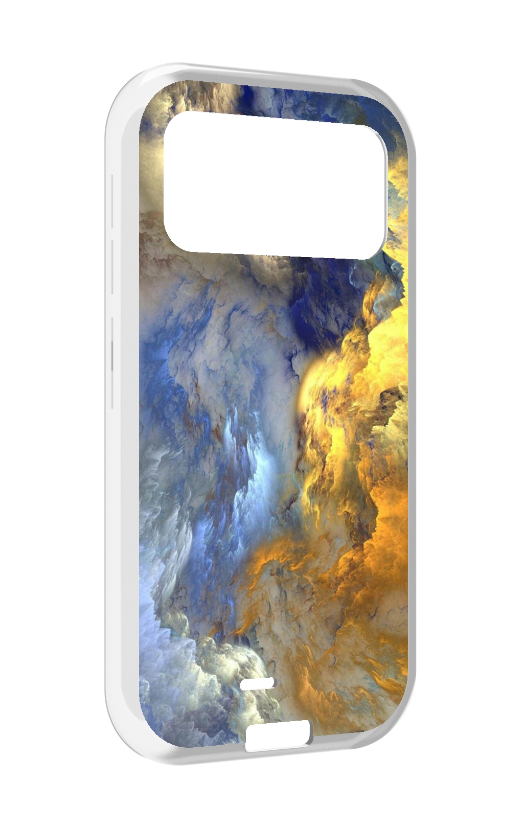 

Чехол MyPads мраморное небо для Oukitel F150 H2022, Прозрачный, Tocco