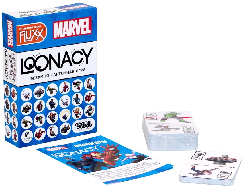 

Настольная игра Hobby World Loonacy Marvel 915295