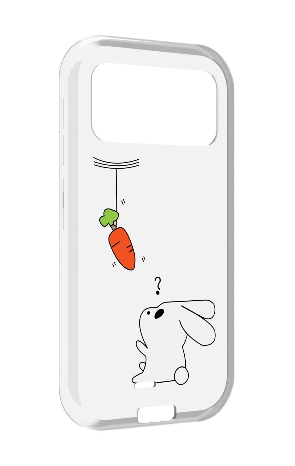 

Чехол MyPads морковка детский для Oukitel F150 H2022, Прозрачный, Tocco
