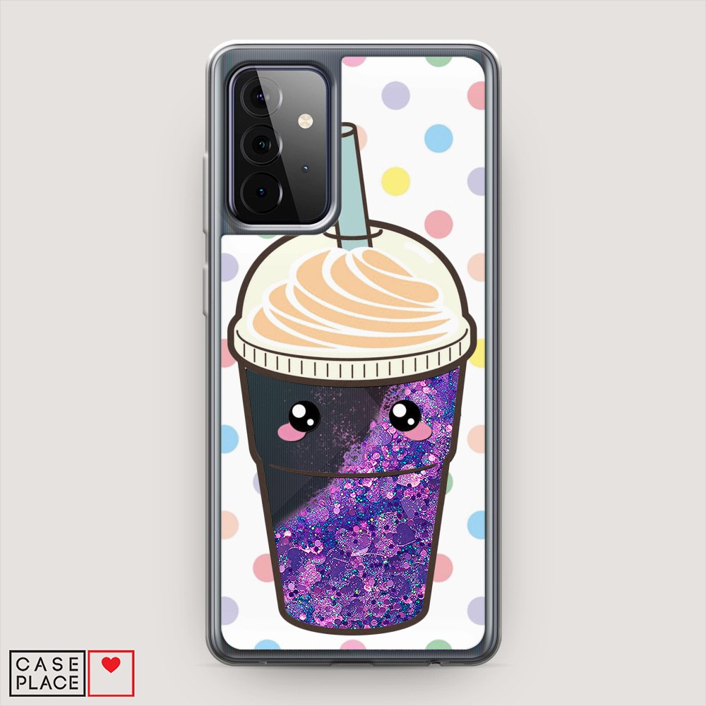 

Чехол Awog на Samsung Galaxy A72 / Самсунг A72 "Милый стакан", Разноцветный, 2101992-1