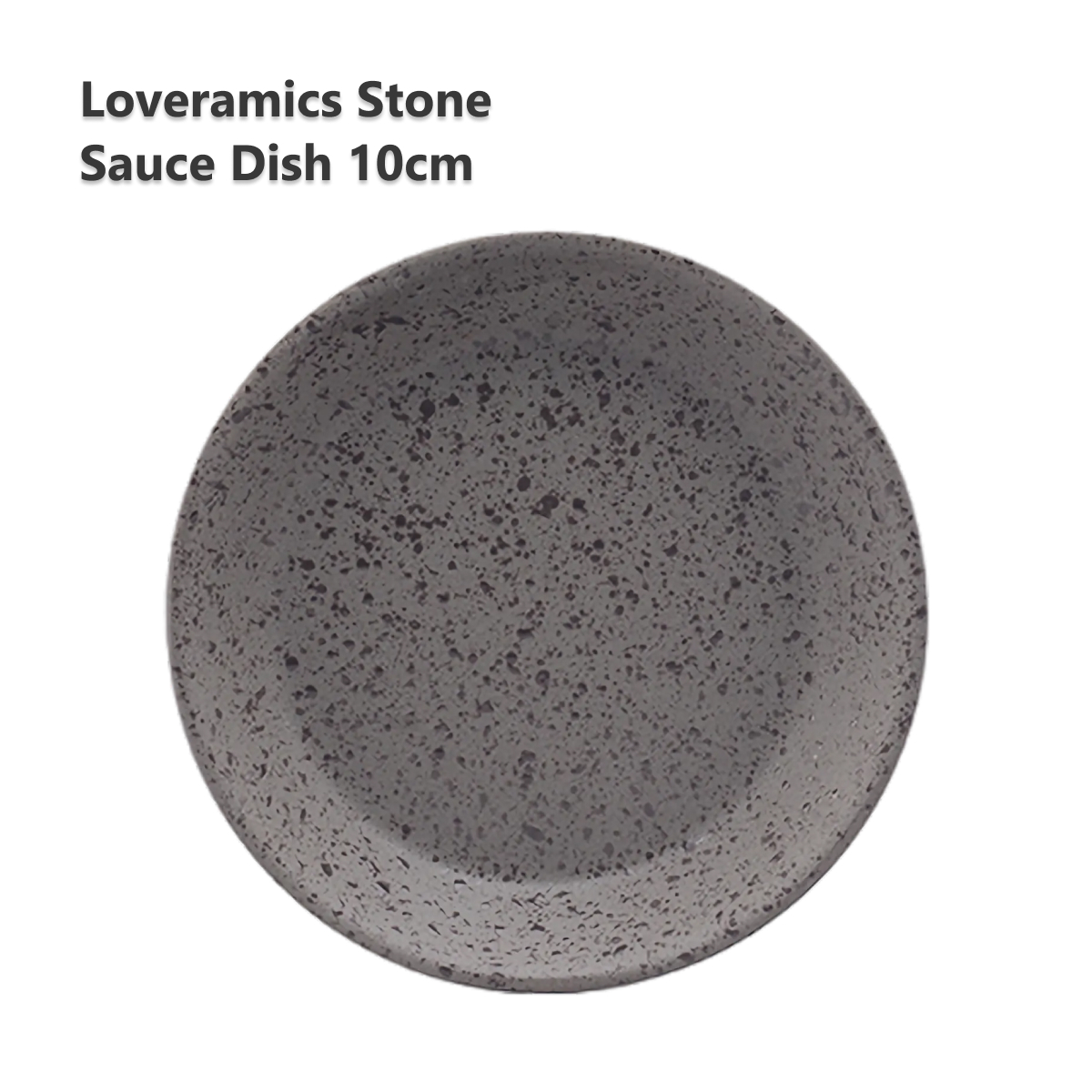 Тарелка керамическая Loveramics Stone 10cm Sauce Dish (Granite) D112-04B