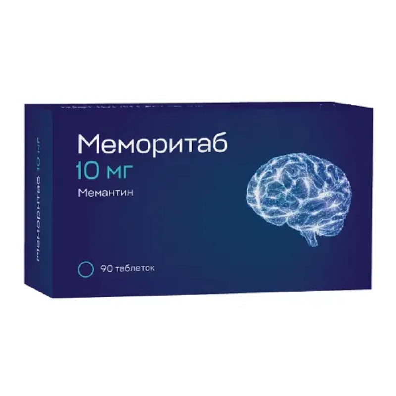 

Меморитаб таблетки 10 мг 90 шт.