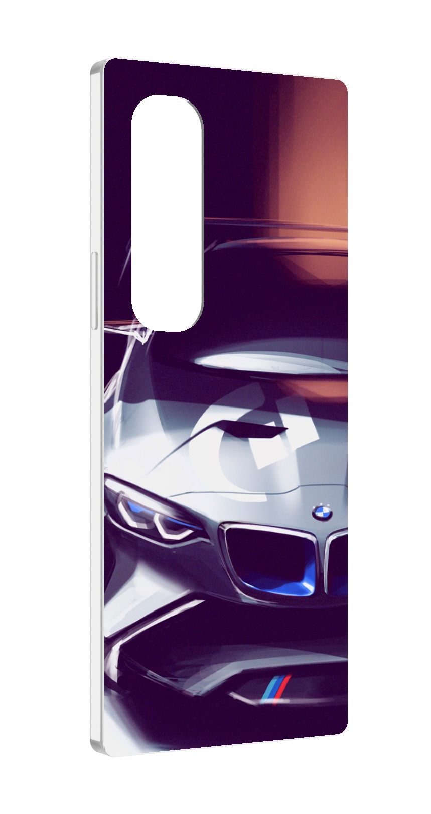 

Чехол MyPads Бэмвэ мужской для Samsung Galaxy Z Fold 4 (SM-F936), Прозрачный, Tocco