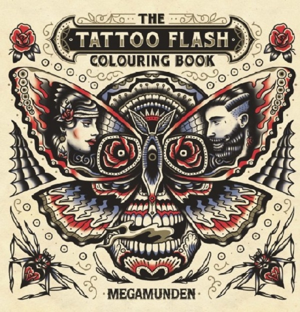 

The Tattoo Flash Colouring Book. Megamunden