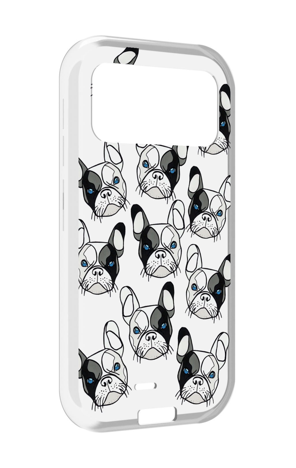 

Чехол MyPads мини-собачки-черно-белый для Oukitel F150 H2022, Прозрачный, Tocco