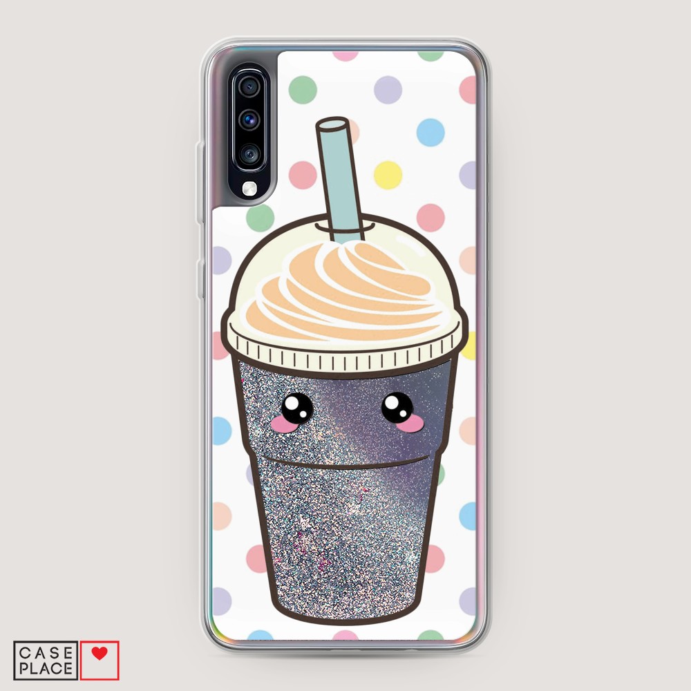 

Чехол Awog на Samsung Galaxy A70 "Милый стакан", Разноцветный, 28191-1