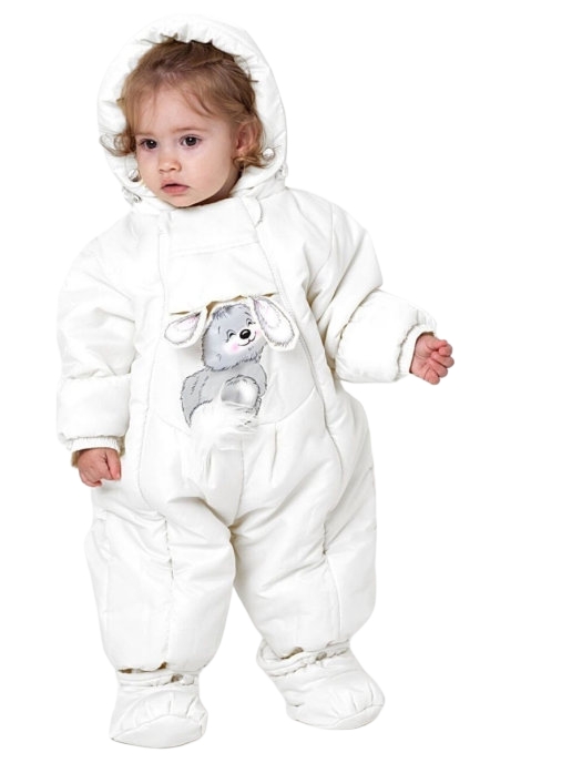 

Комбинезон детский Malek Baby 147шм белый р.80, 147шм
