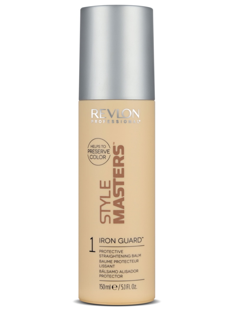 Бальзам для волос Revlon STYLE MASTERS SMOOTH IRON GUARD слабой фиксации 150 мл evo разглаживающий бальзам потиишшше тигррр easy tiger smoothing balm