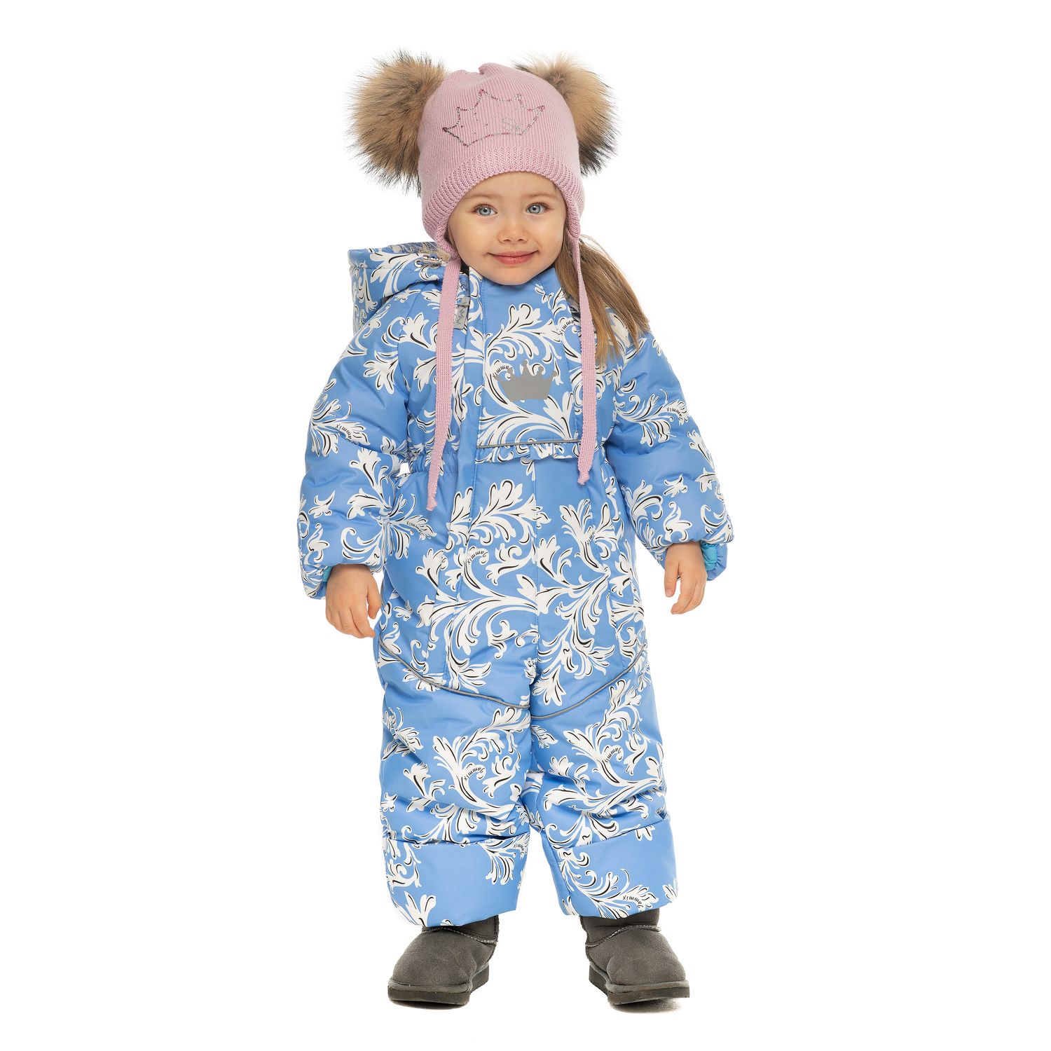 фото Комбинезон детский stella м-553/3 голубой р.80