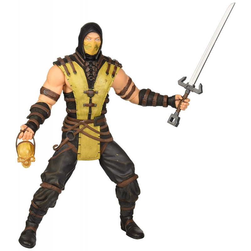 фото Фигурка mezco мортал комбат x скорпион (32 см)