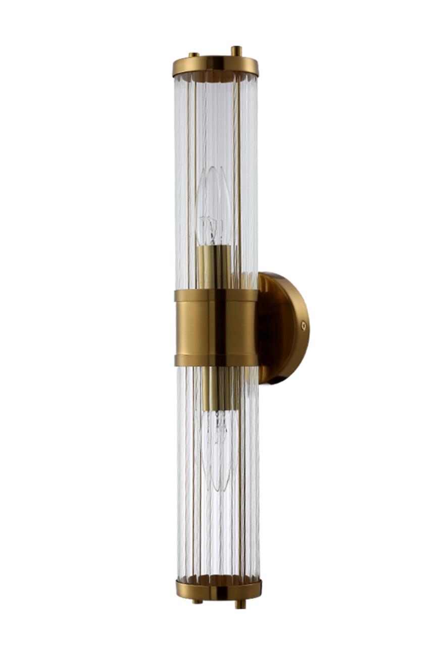 Светильник настенный Crystal Lux SANCHO, SANCHO AP2 BRASS, 120W, Е14