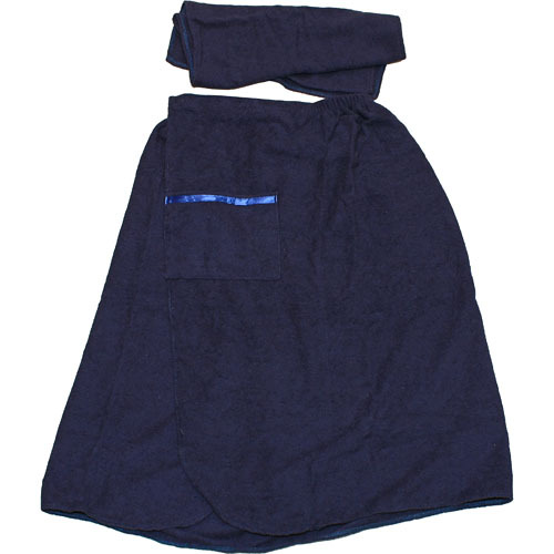 Набор текстиля для бани Obsi 1066001 onesize синий