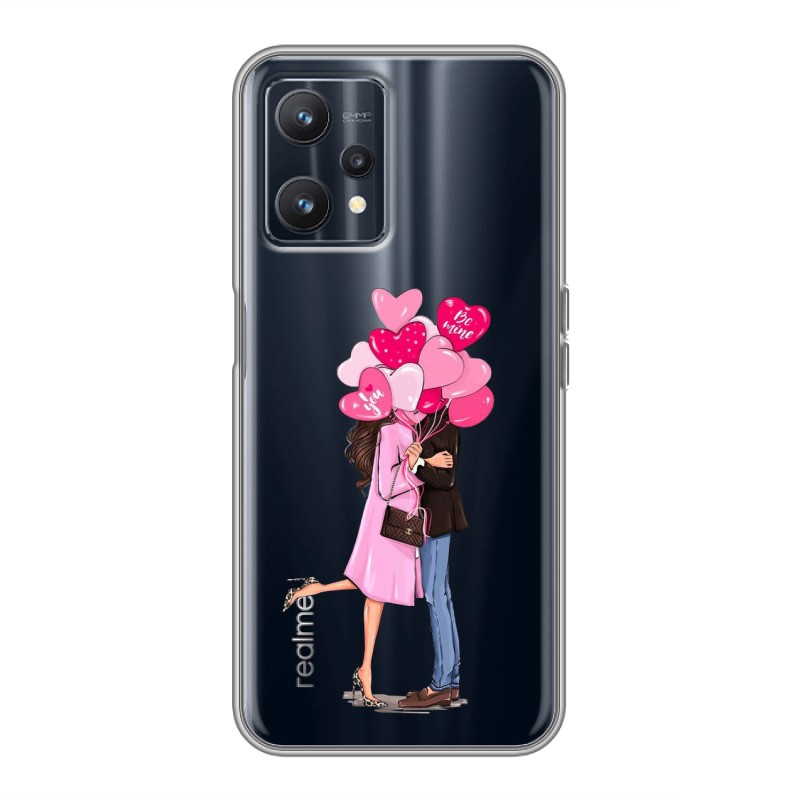 фото Прозрачный чехол для realme 9 5g 100gadgets