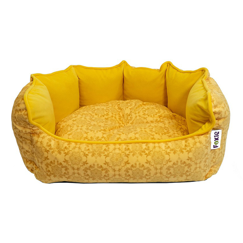 

Лежанка для собак Foxie Home Vintage 43 х 36 см желтая