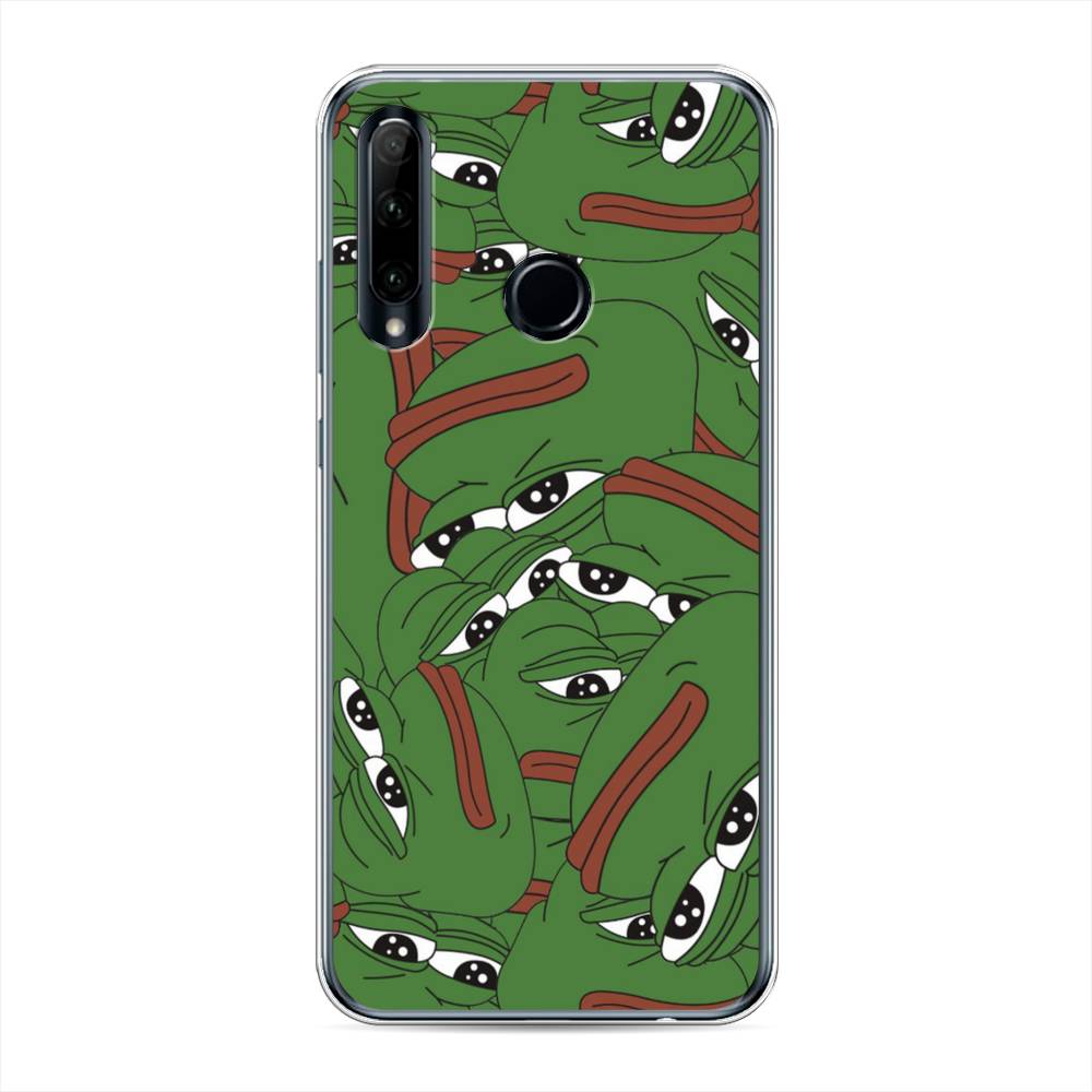 

Чехол Awog на Honor 20e "Печальный frog", Разноцветный, 6104150-9
