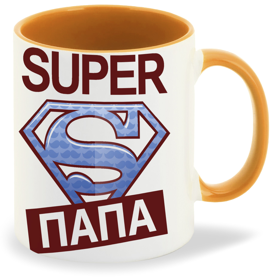 

Кружка CoolPodarok Супер папа Super, Супер папа Super