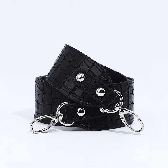 Ремень для сумки женский TEXTURA 9766495 черный