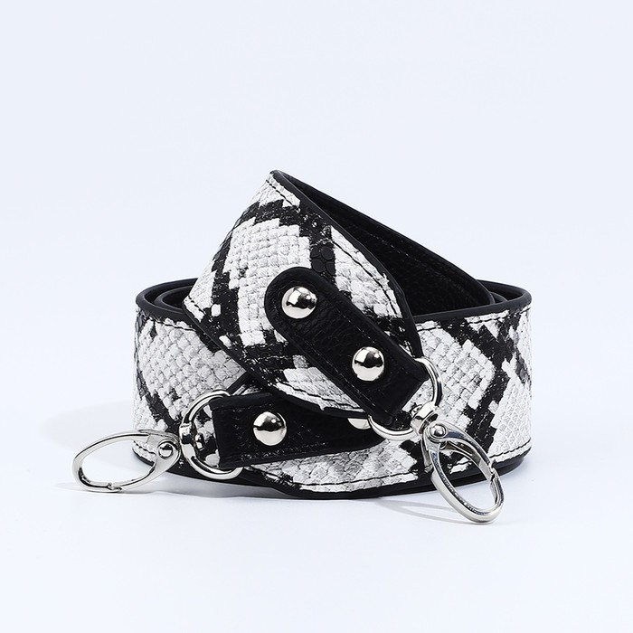 

Ремень для сумки женский TEXTURA 9766494 серый, черный, 9766494