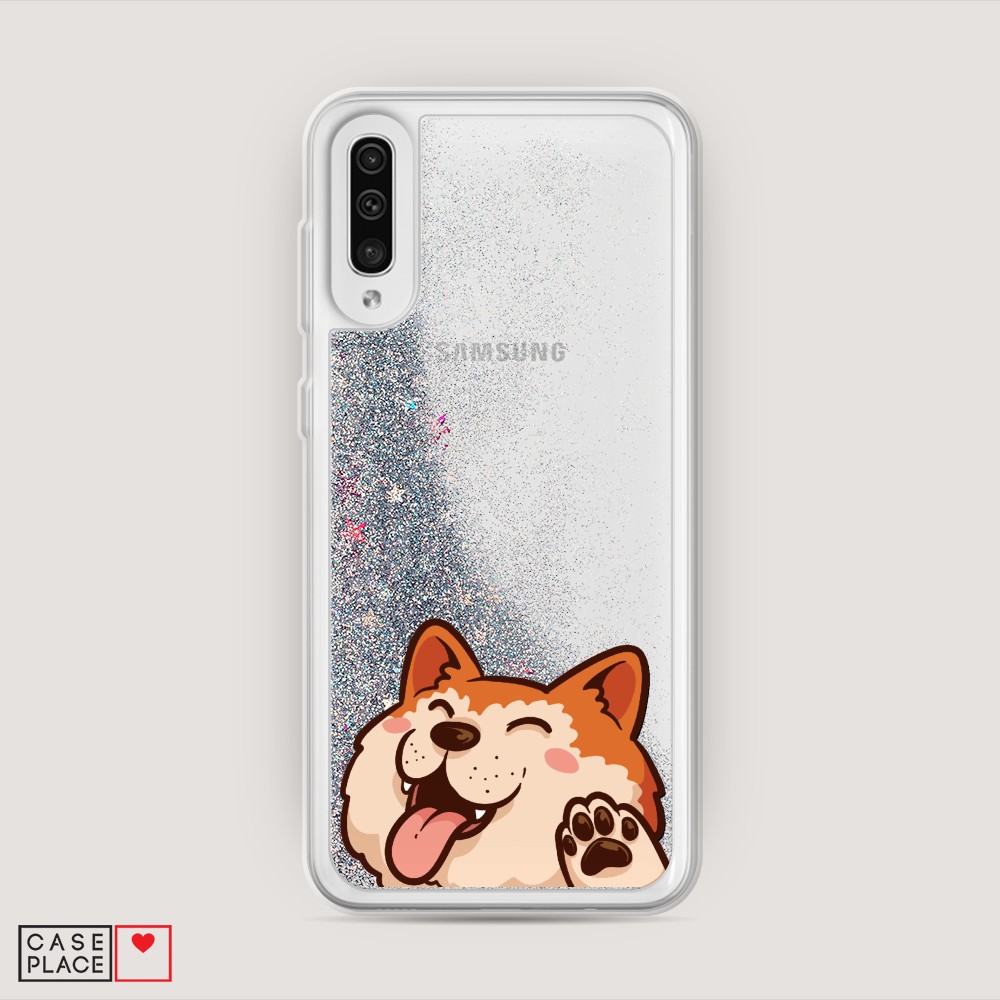 

Чехол Awog на Samsung Galaxy A30s/A50 "Акита-ину машет", Разноцветный, 28891-1