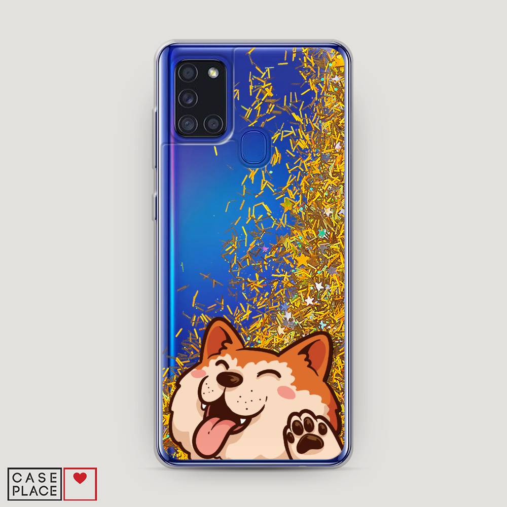 

Чехол Awog на Samsung Galaxy A21s / Самсунг A21s "Акита-ину машет", Разноцветный, 2100290-1