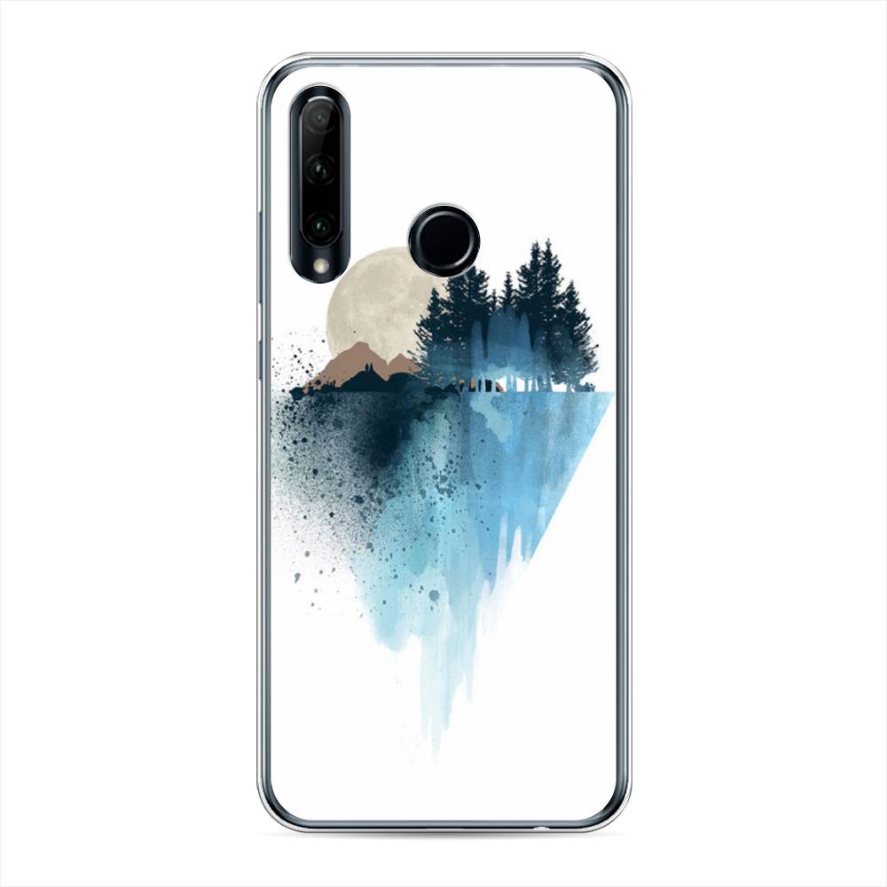 фото Чехол awog "горы 5" для honor 20e