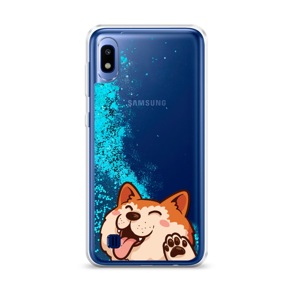 

Чехол Awog на Samsung Galaxy A10 "Акита-ину машет", Разноцветный, 27993-1