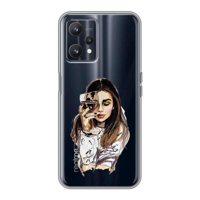 фото Прозрачный чехол для realme 9 5g 100gadgets