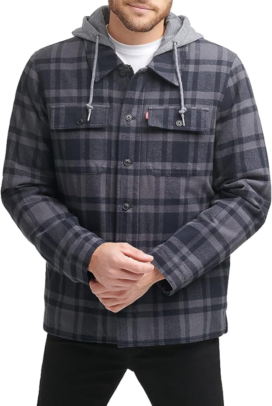 Куртка мужская Levis LM9RC684-GPD серая 2XL 16435₽