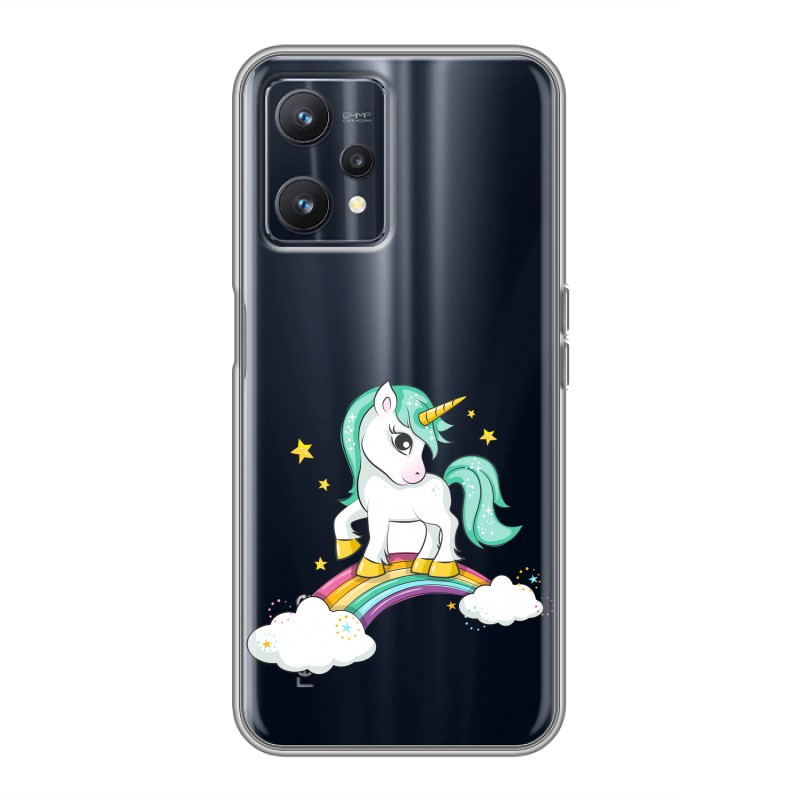 фото Прозрачный чехол для realme 9 5g 100gadgets